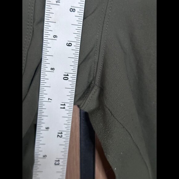 Athleta Leggings Small Womens Green Pocket Zip Cargo Joggers - Picture 3 of 8